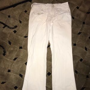 light khaki White colored jeans for size 1
